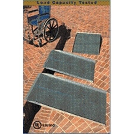 Prairie View Industries Prairie View Industries 4-ft x 30-in Portable Solid Wheelchair Ramp 800 lb. Weight Capacity Maximum 8-in Rise SL430